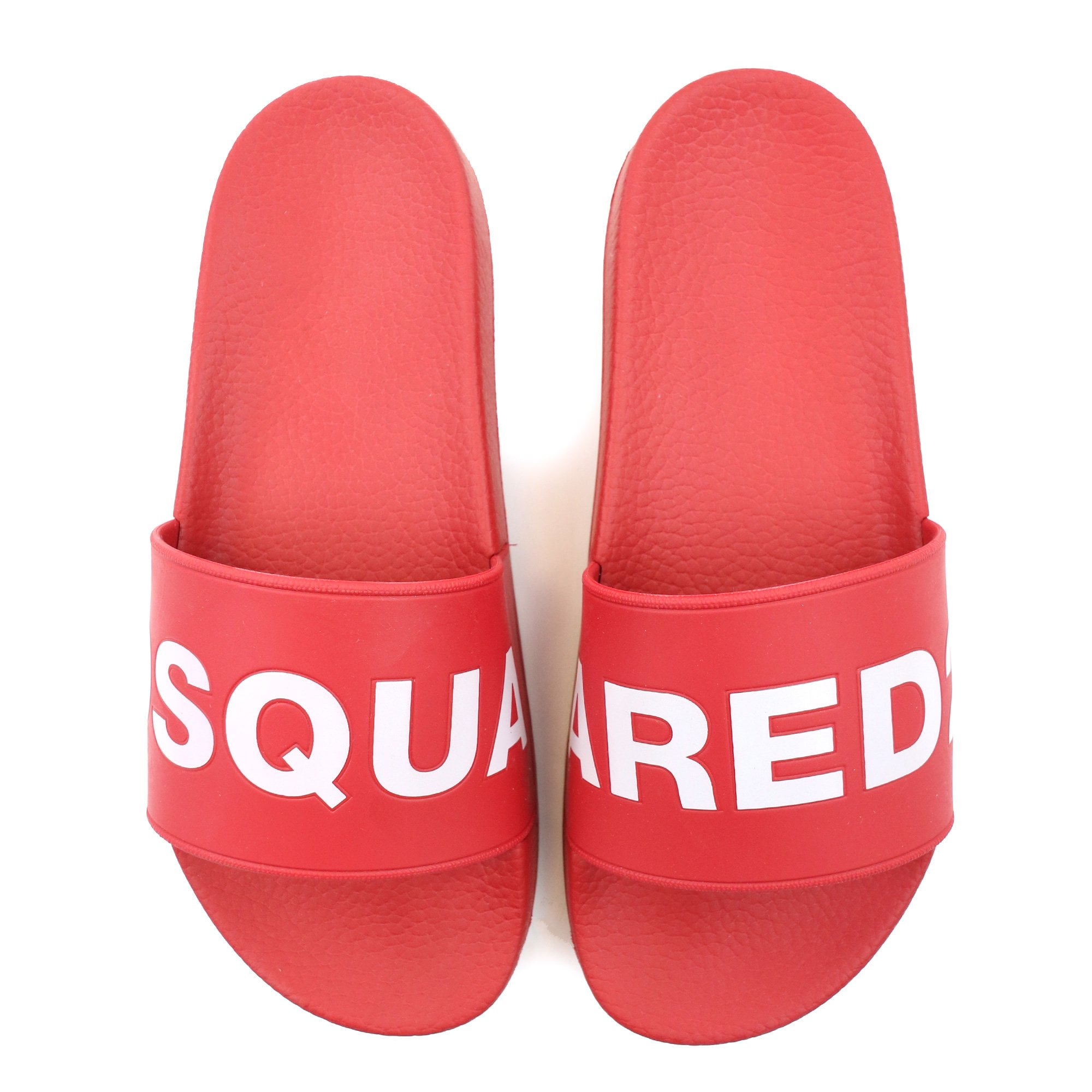 Dsquared2 Logo Sliders Red/white