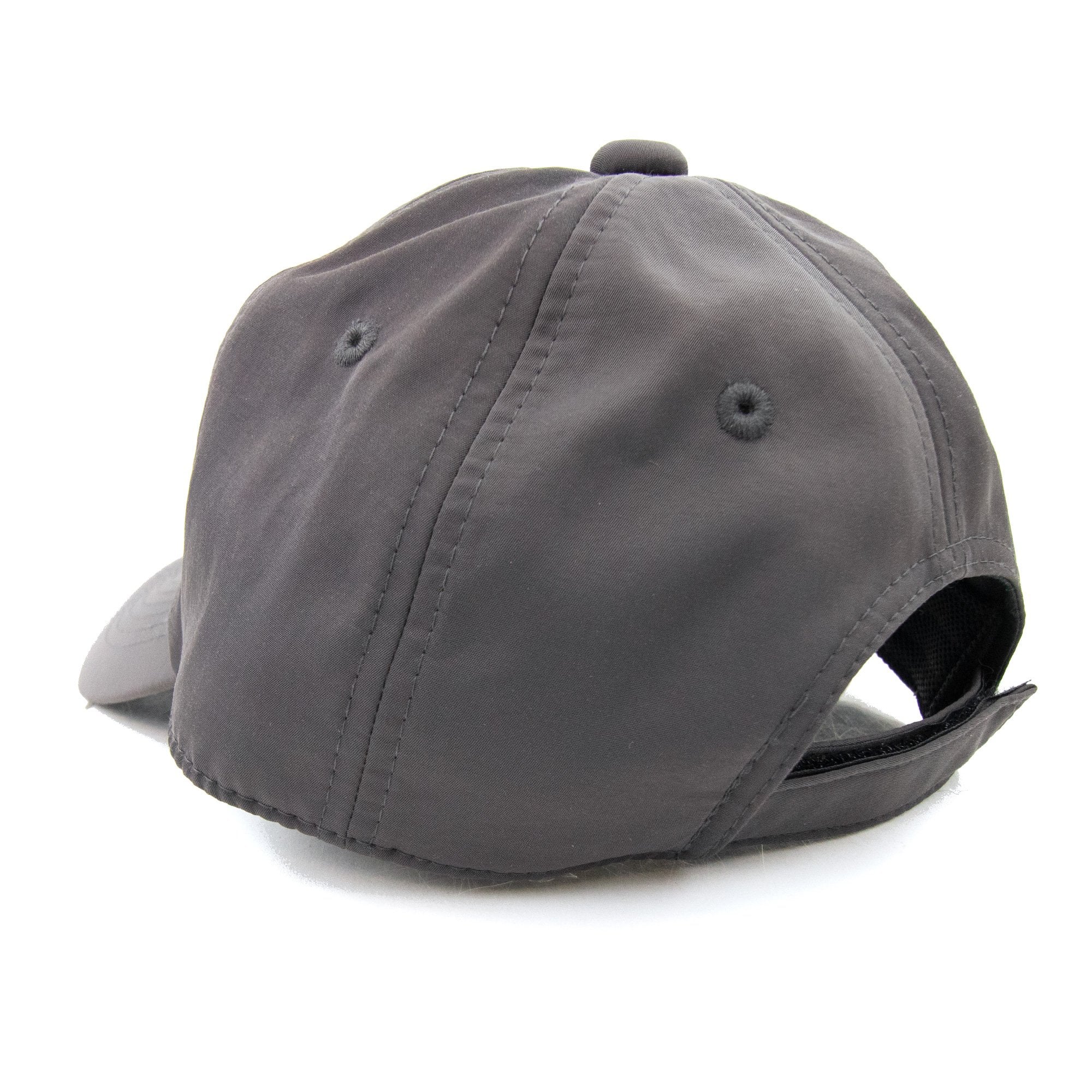 Kenzo Rubberised Signature Logo Cap Charcoal