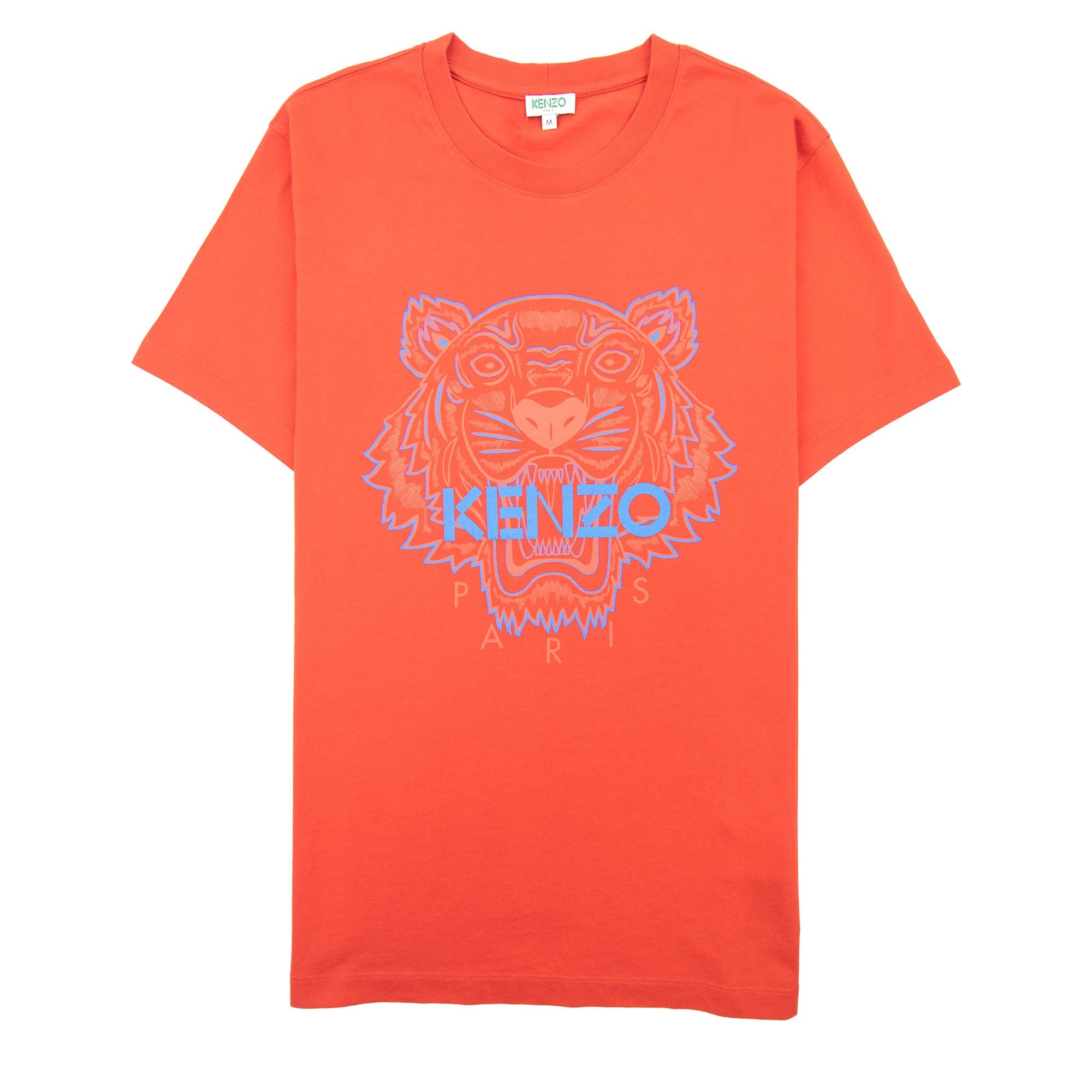 Kenzo Two-tone Tiger T-shirt Red