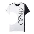 Kenzo New Signature Logo T Shirt Grey