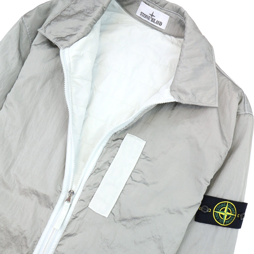 Stone Island Q0519 Nylon Metal In Econyl Regenerated Nylon Tc Grey V0061