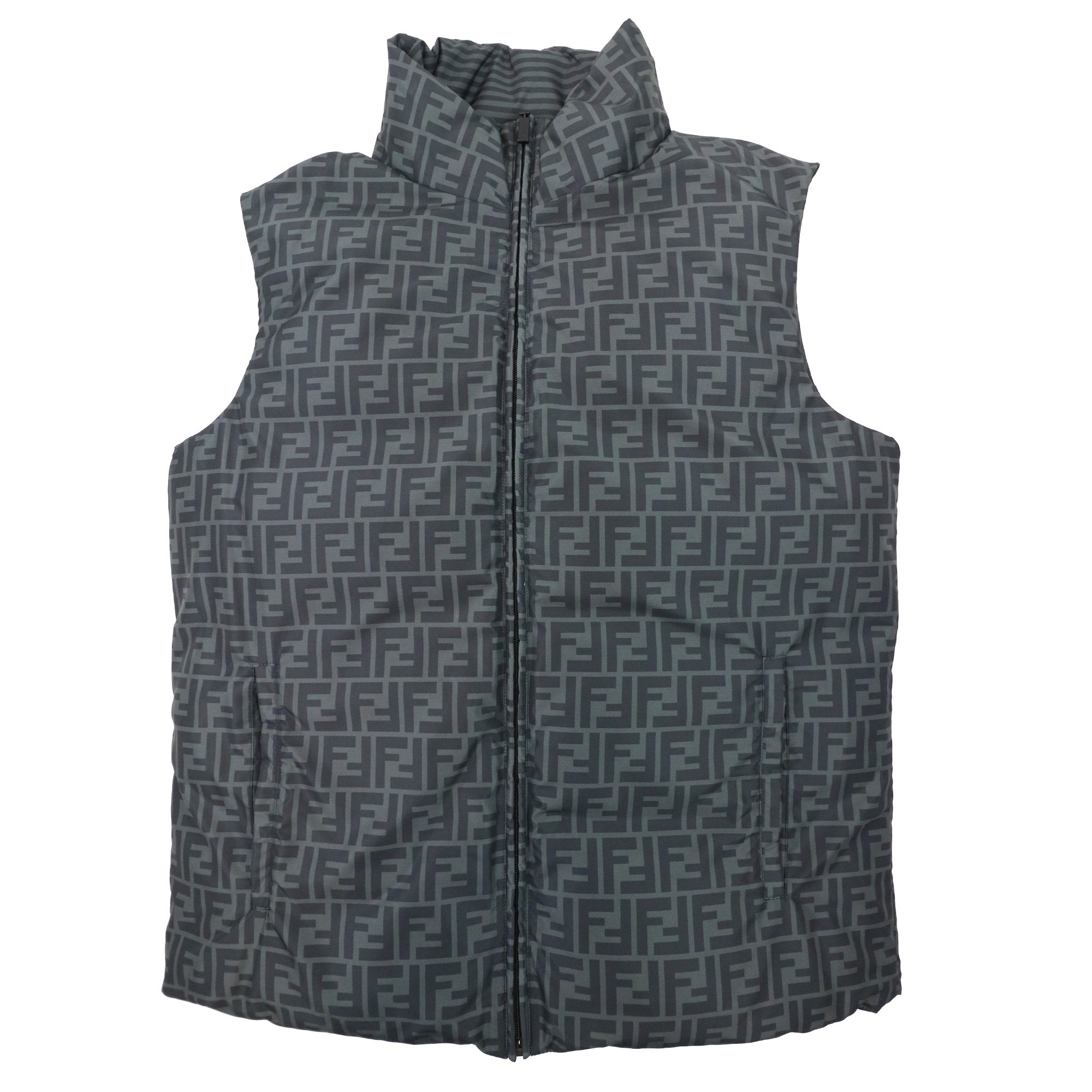 Fendi Ff Logo Rev Gilet Black | ONU – Onu
