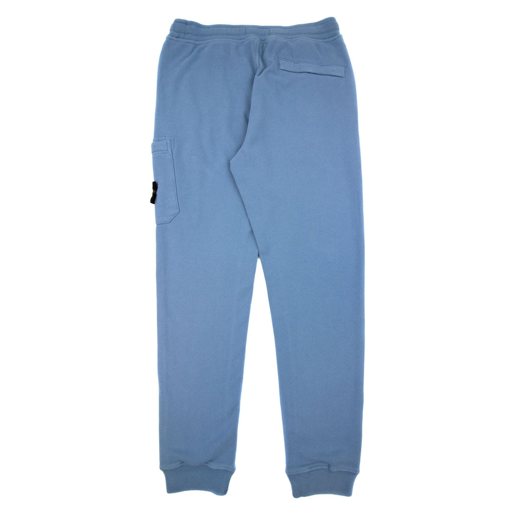 Stone Island 64520 Brushed Cotton Fleece Slim Fit Powder Blue V0046