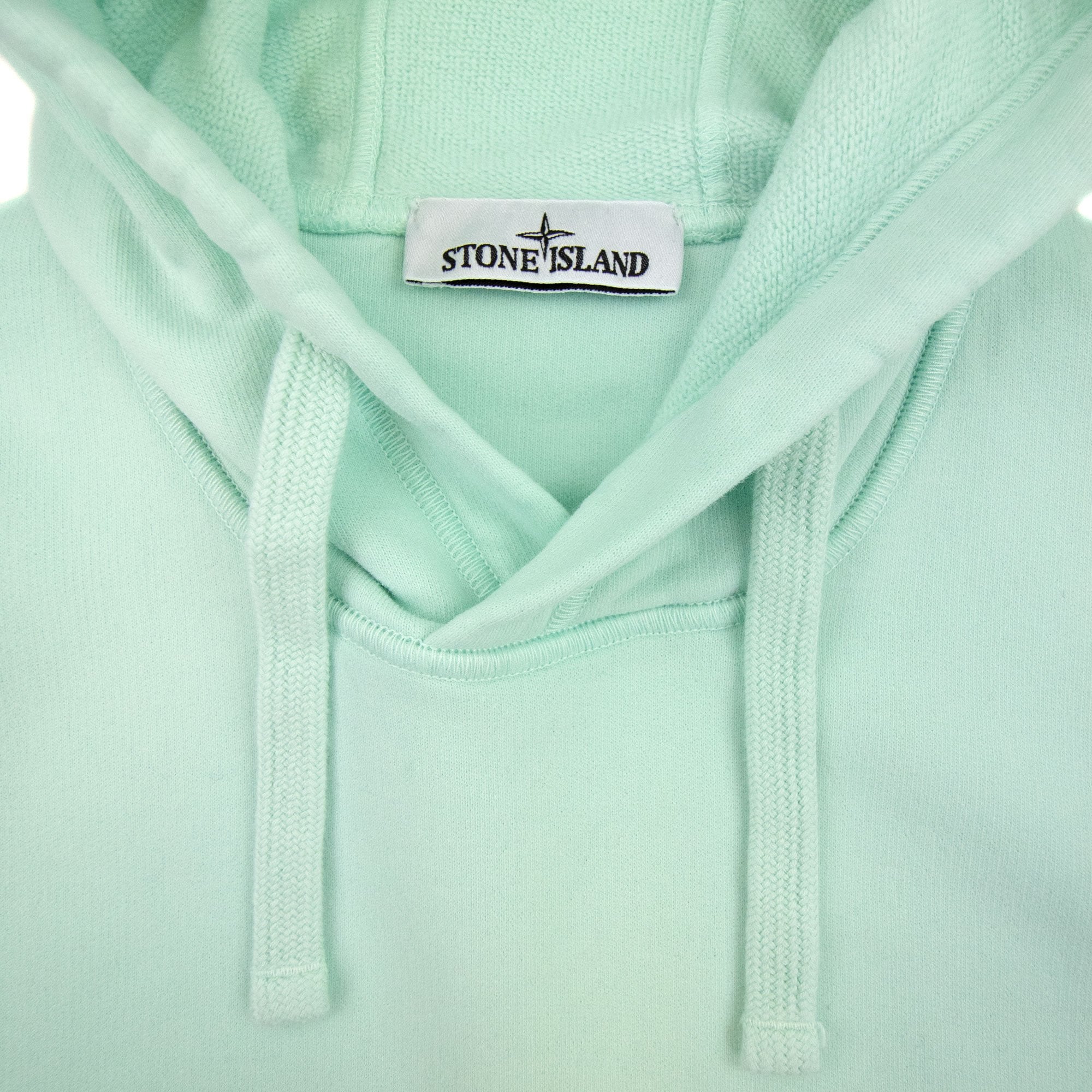 Stone Island 64120 Hoodied Sweatshirt Mint Green V0044