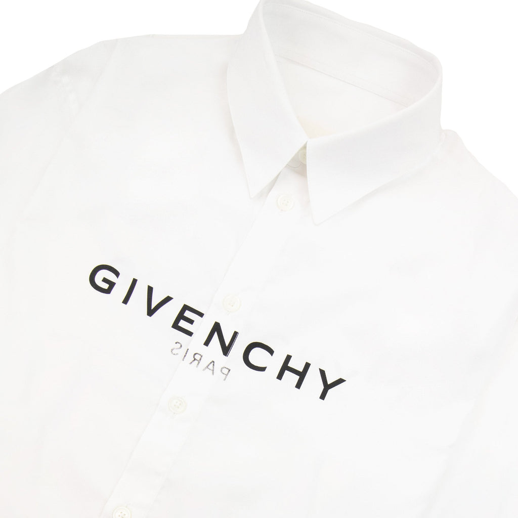 Givenchy Reverse Shirt In Poplin White