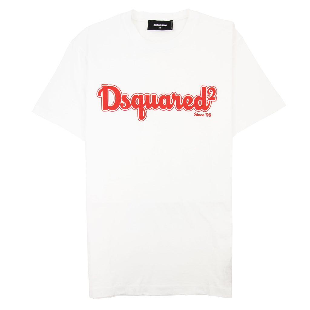 Dsquared2 D2 Patch Logo T-shirt White