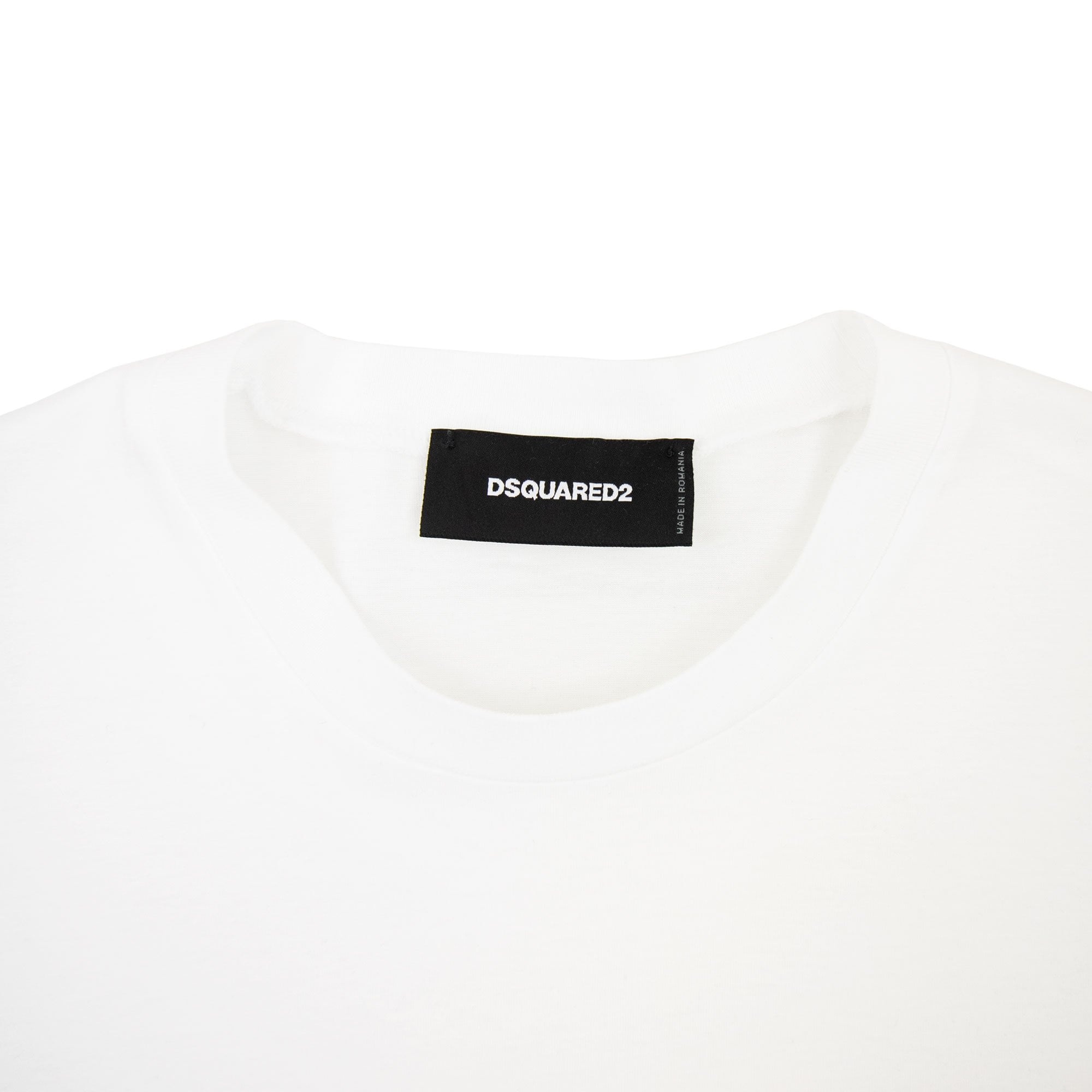 Dsquared2 D2 Patch Logo T-shirt White