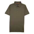 Hugo Passenger Patch Logo Polo Khaki 308