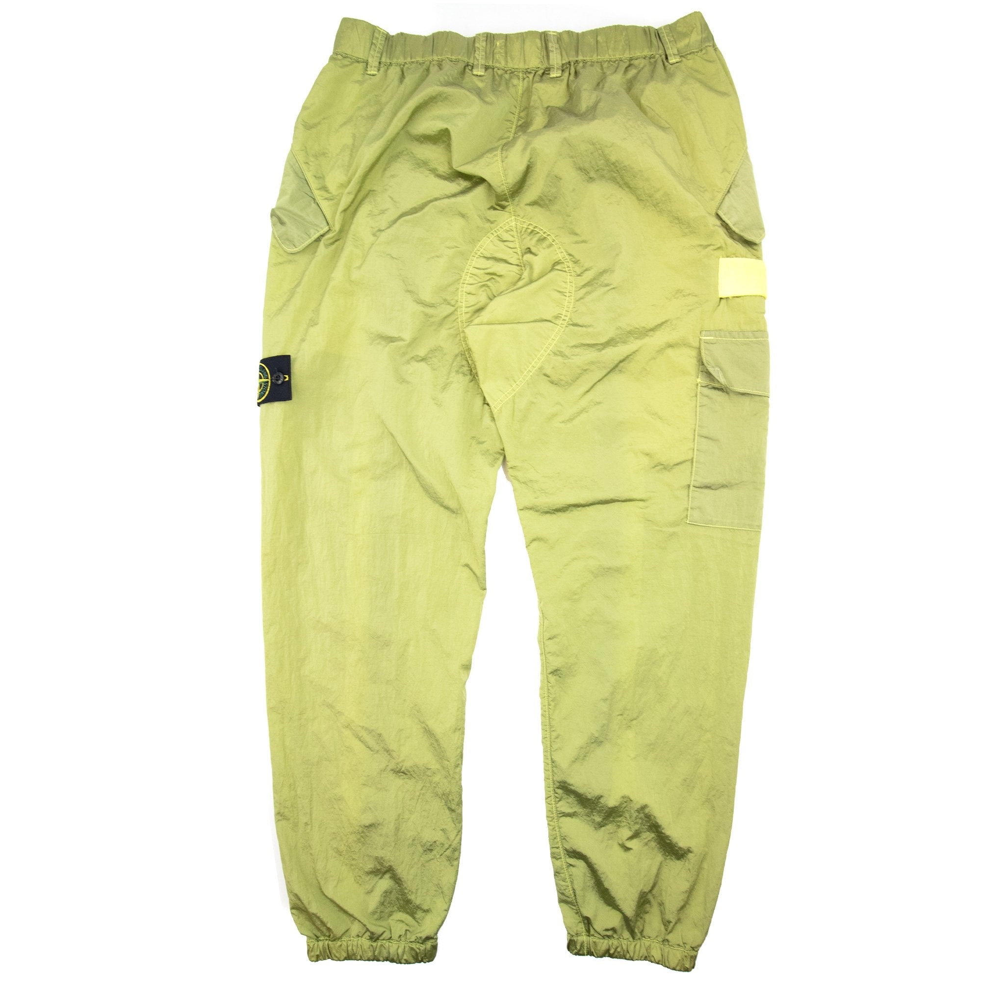 Stone Island 31619 Nylon Metal In Econyl Regenerated Trouser Lemon V0031