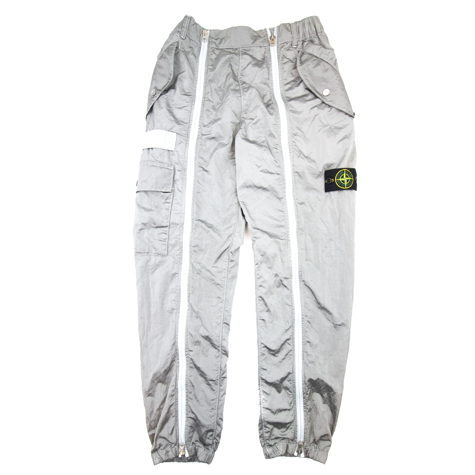 Stone Island 31619 Nylon Metal In Econyl Regenerated Trouser Grey