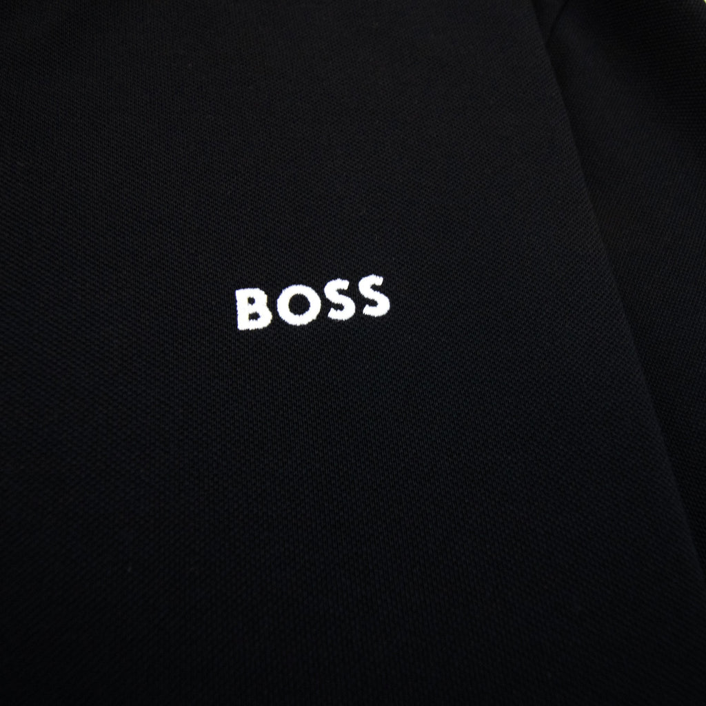Hugo Boss Plisy Regular Fit L/s Polo Black 003