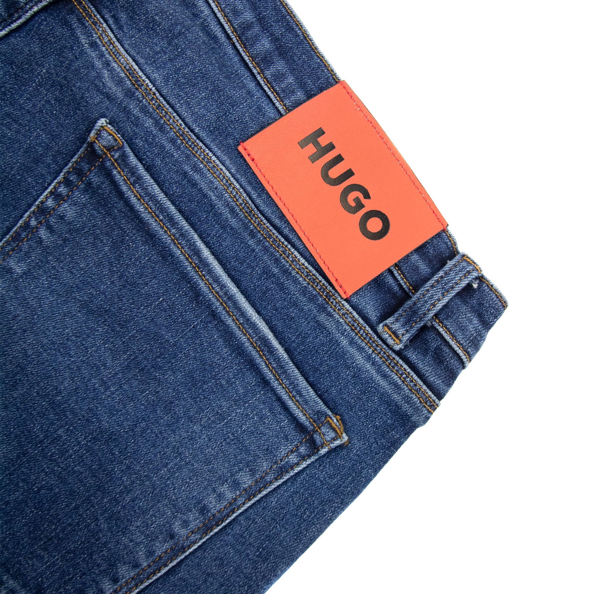 Hugo Hugo 708 Slim Fit Jeans Dark Navy 412