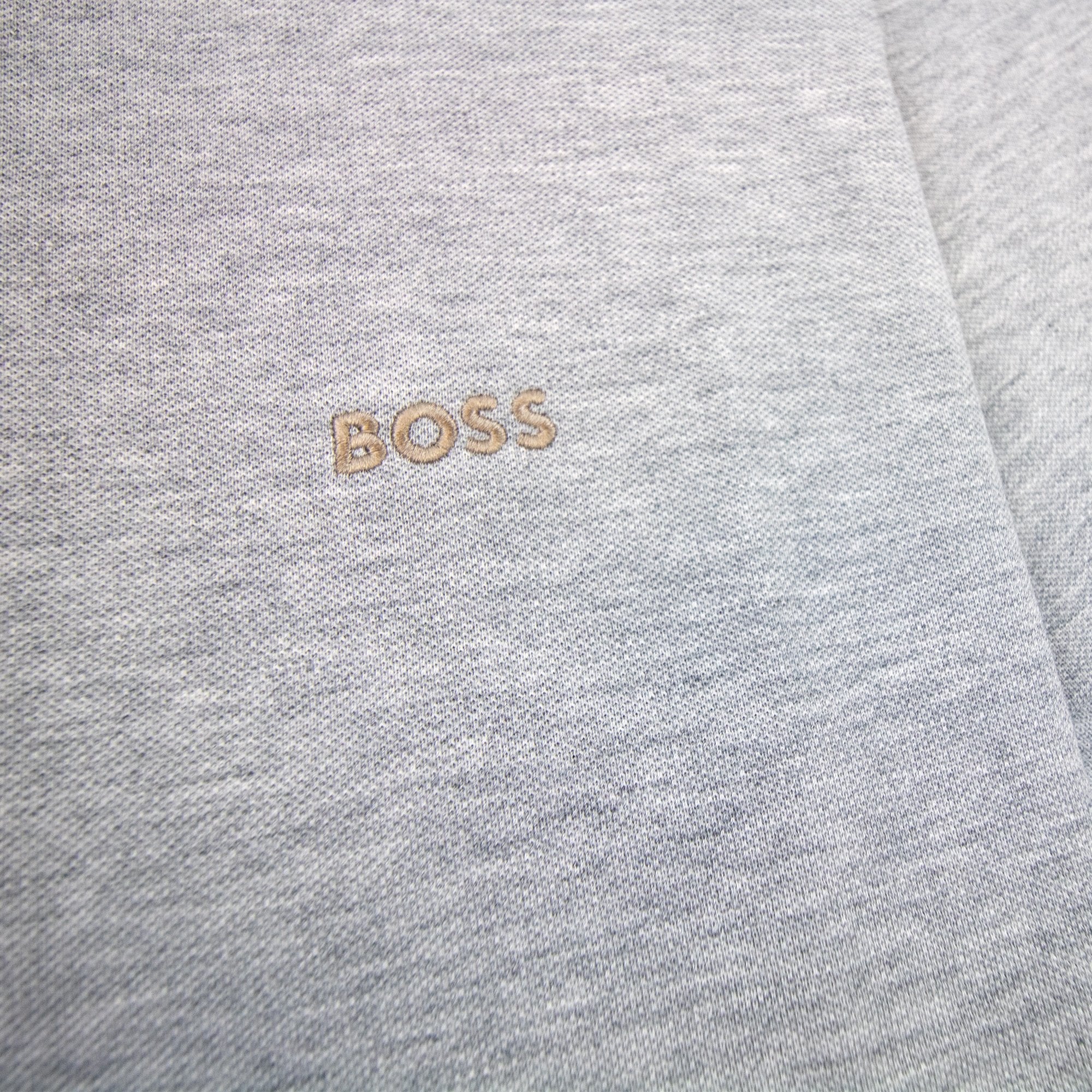Hugo Boss Paule 4 Slim Fit Branded Placket Polo Grey 059