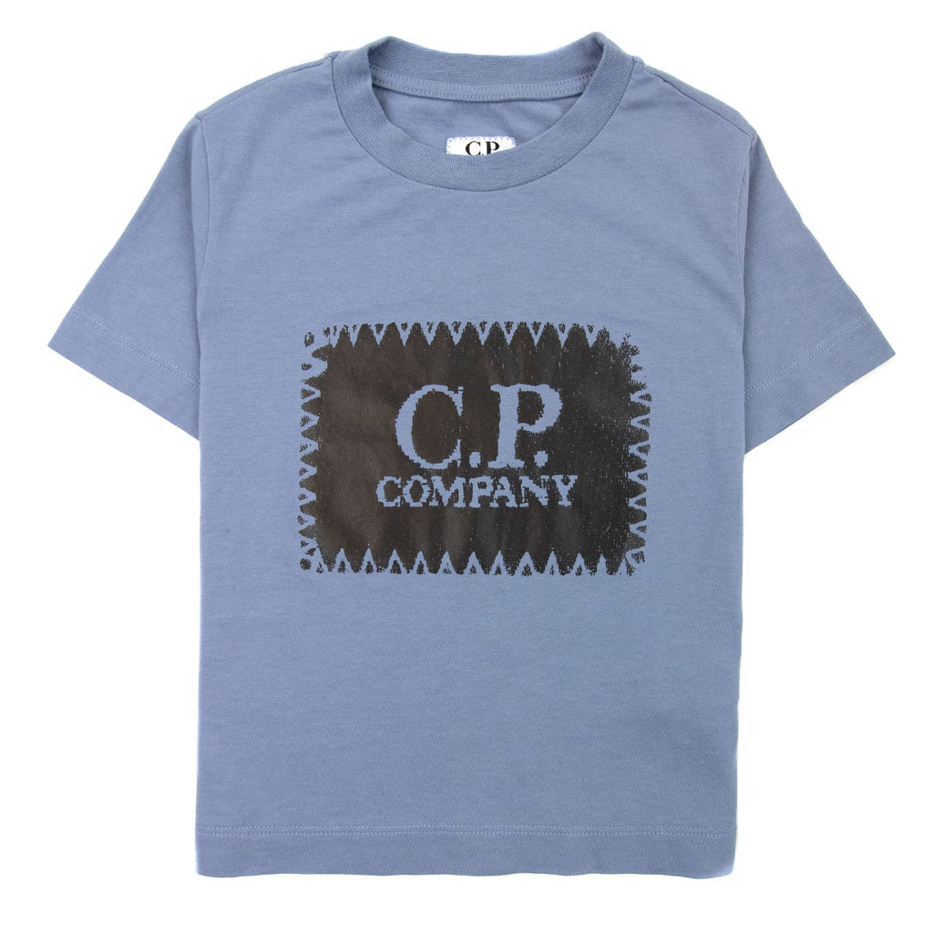 Cp Company Junior T/s Patch Blue