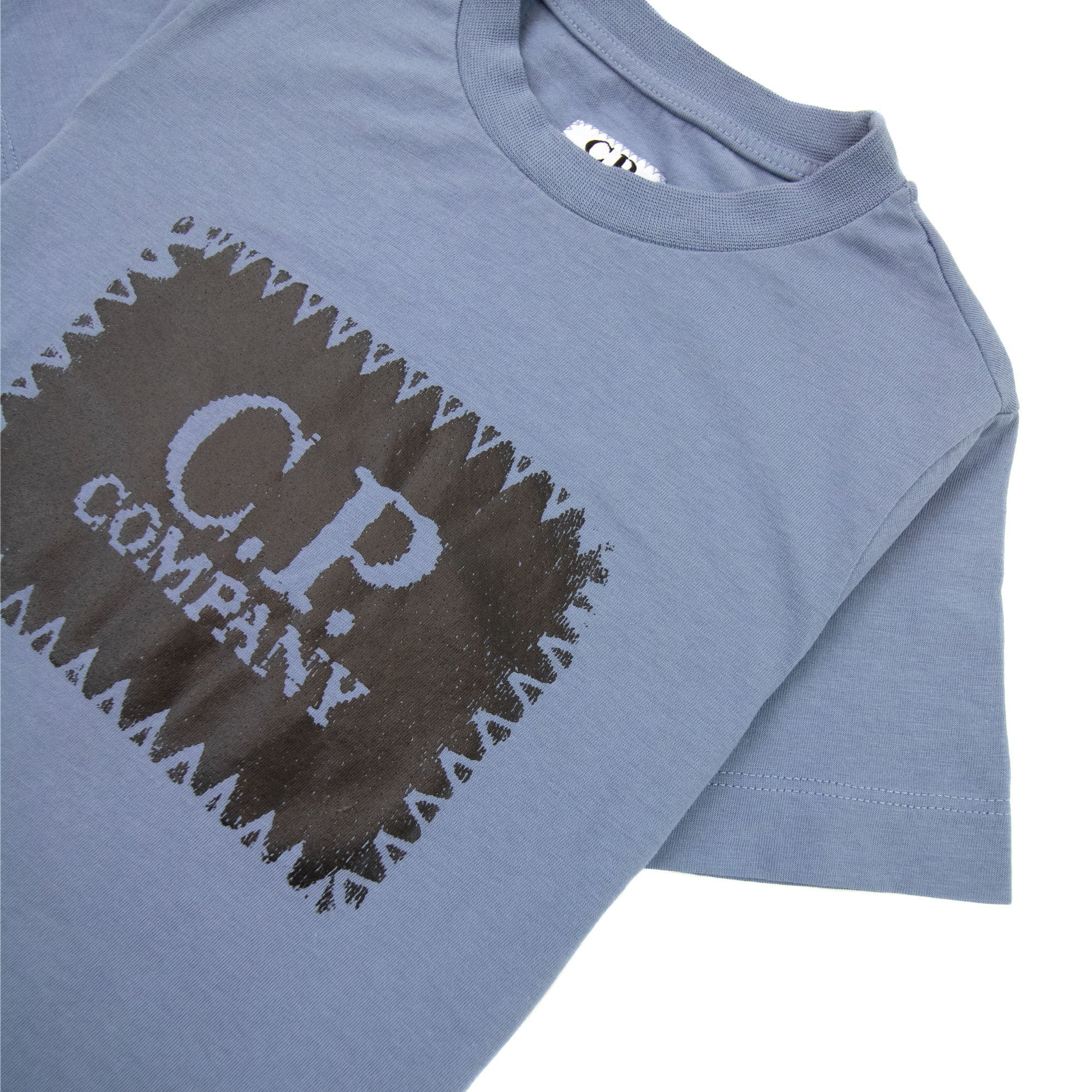 Cp Company Junior T/s Patch Blue