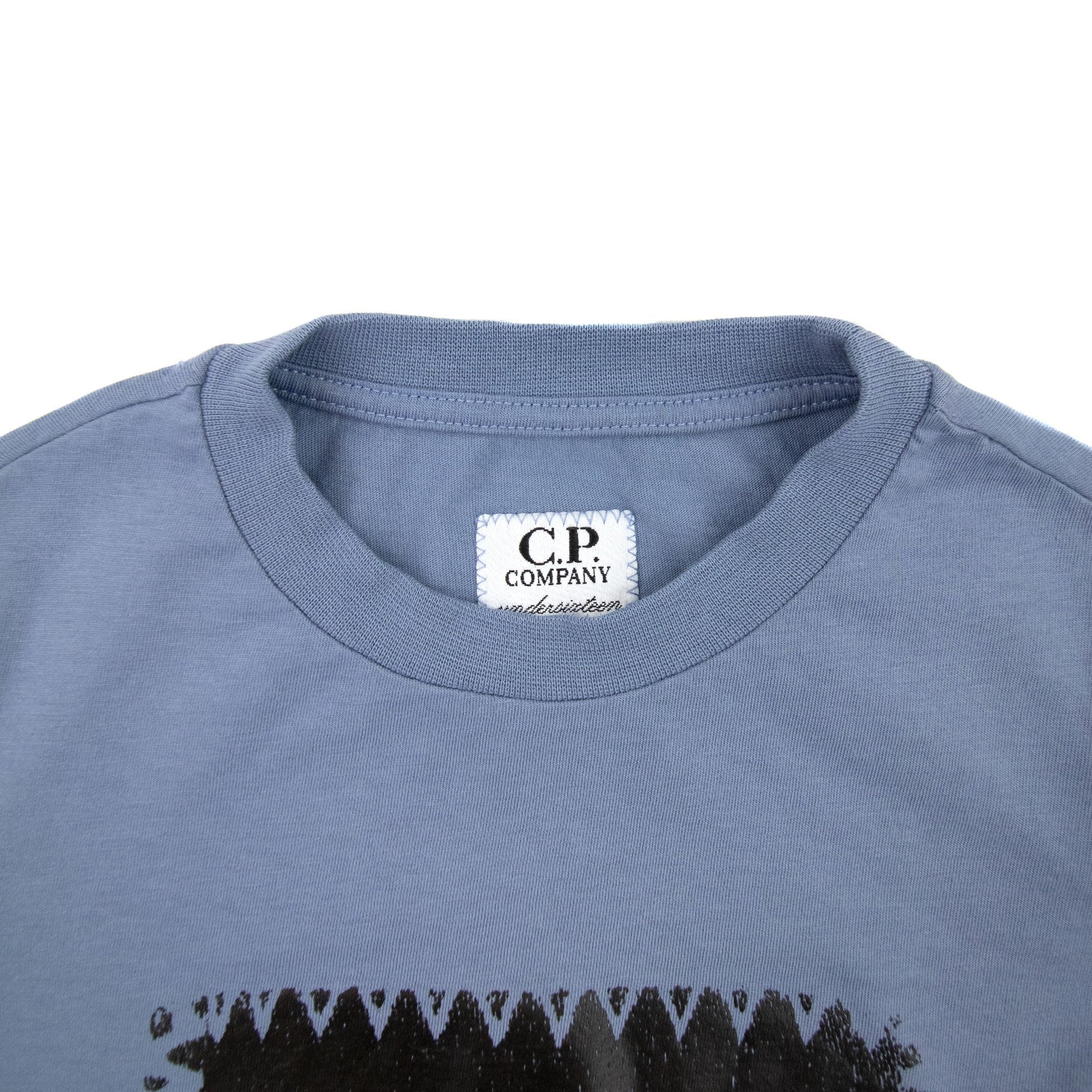 Cp Company Junior T/s Patch Blue