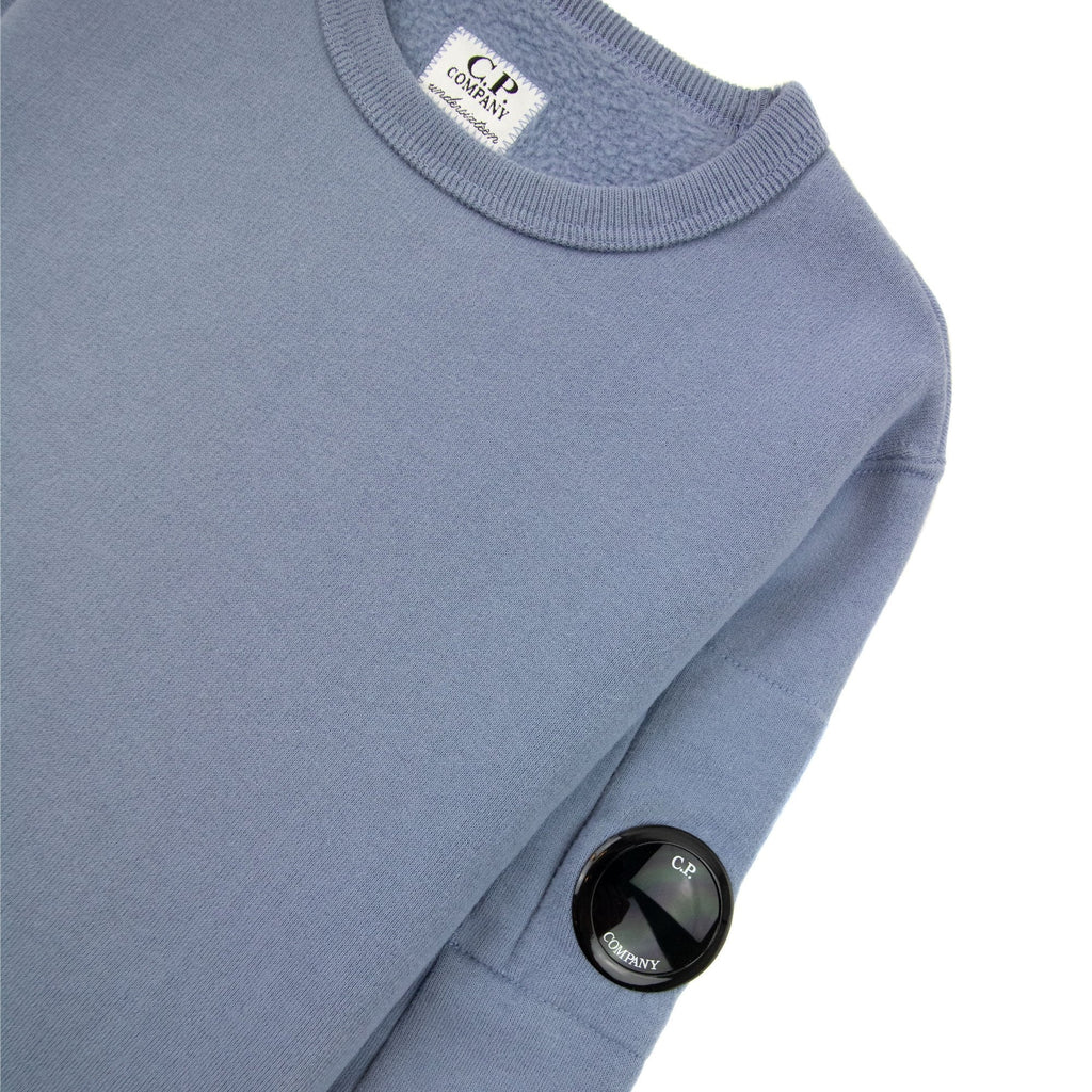 Cp Company Undersixteen Lens Fleece Sweatshirt Blue