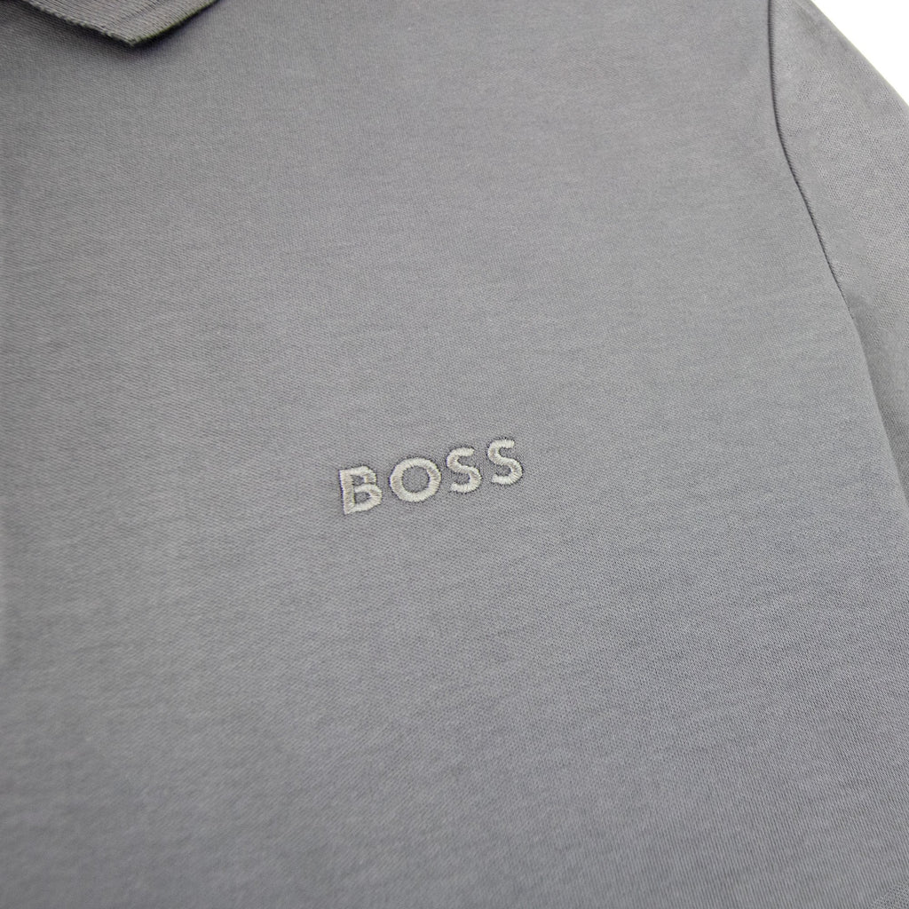 Hugo Boss Pirol Regular Fit L/s Polo Dark Grey 021
