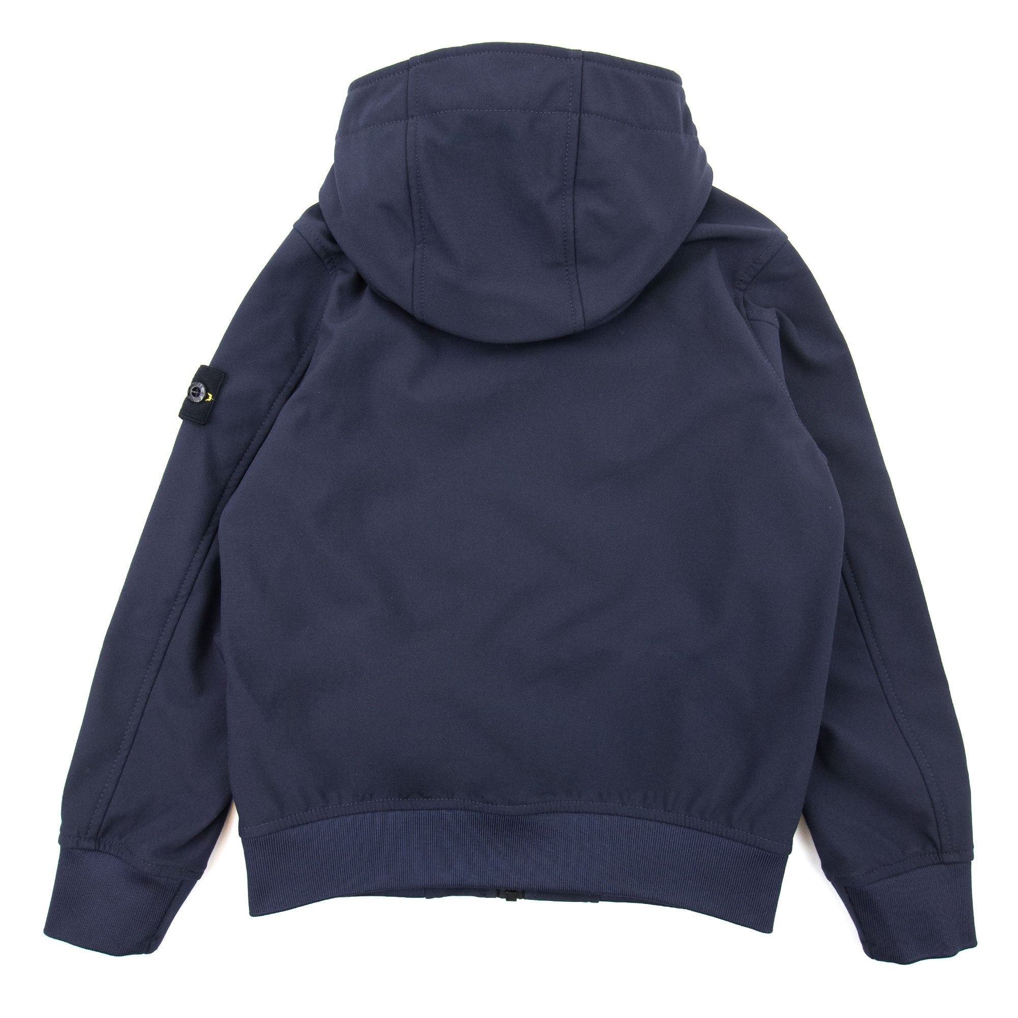 Stone Island Junior Q0130 E.dye Technology Soft Shell R Jacket Navy V0020