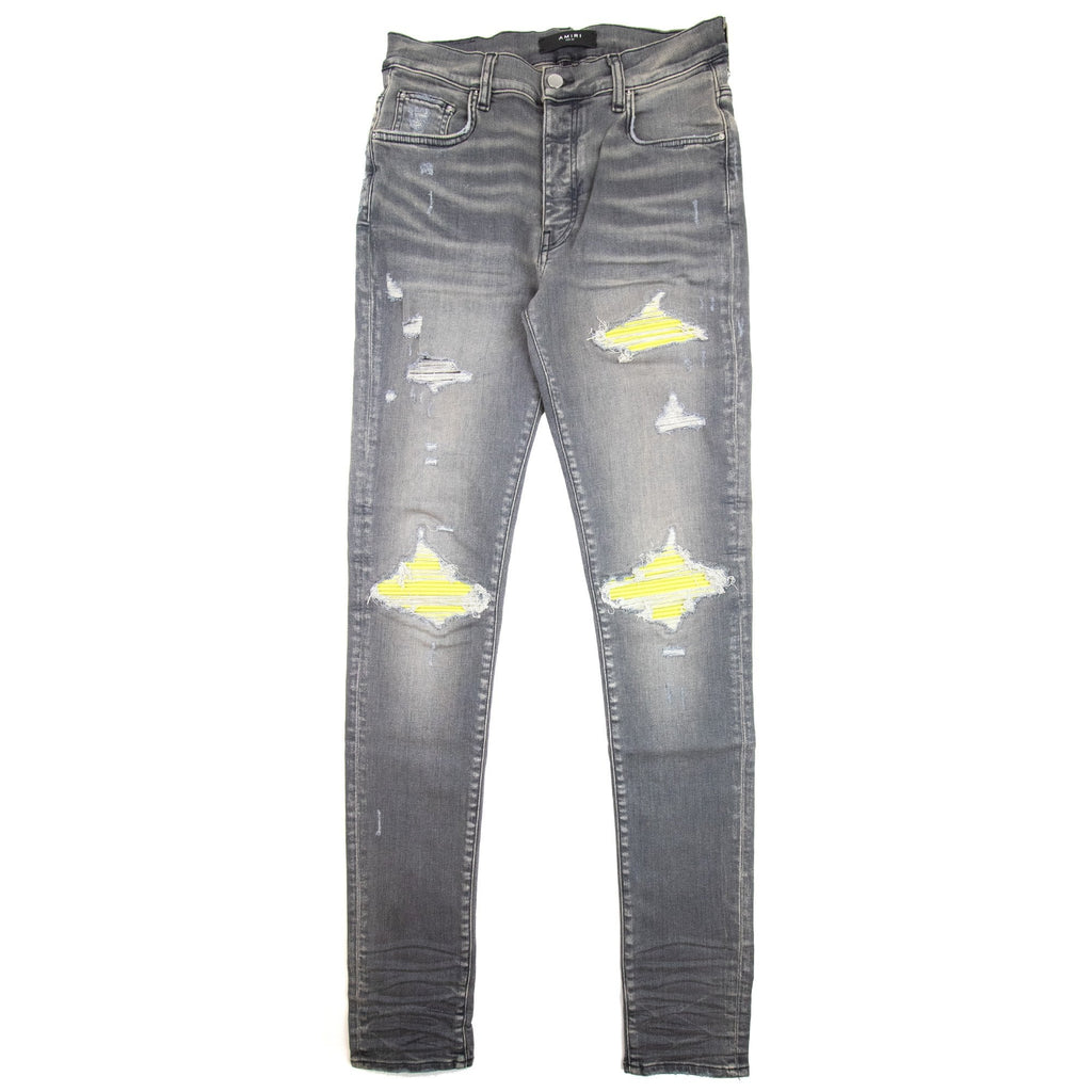 Amiri Mx1 Ultrasuede Neon Jean Grey