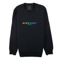 Givenchy Embroidered Multi Colour Sweat Black