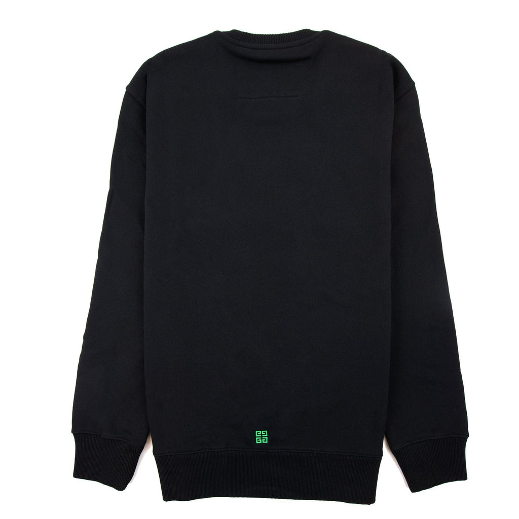 Givenchy Embroidered Multi Colour Sweat Black