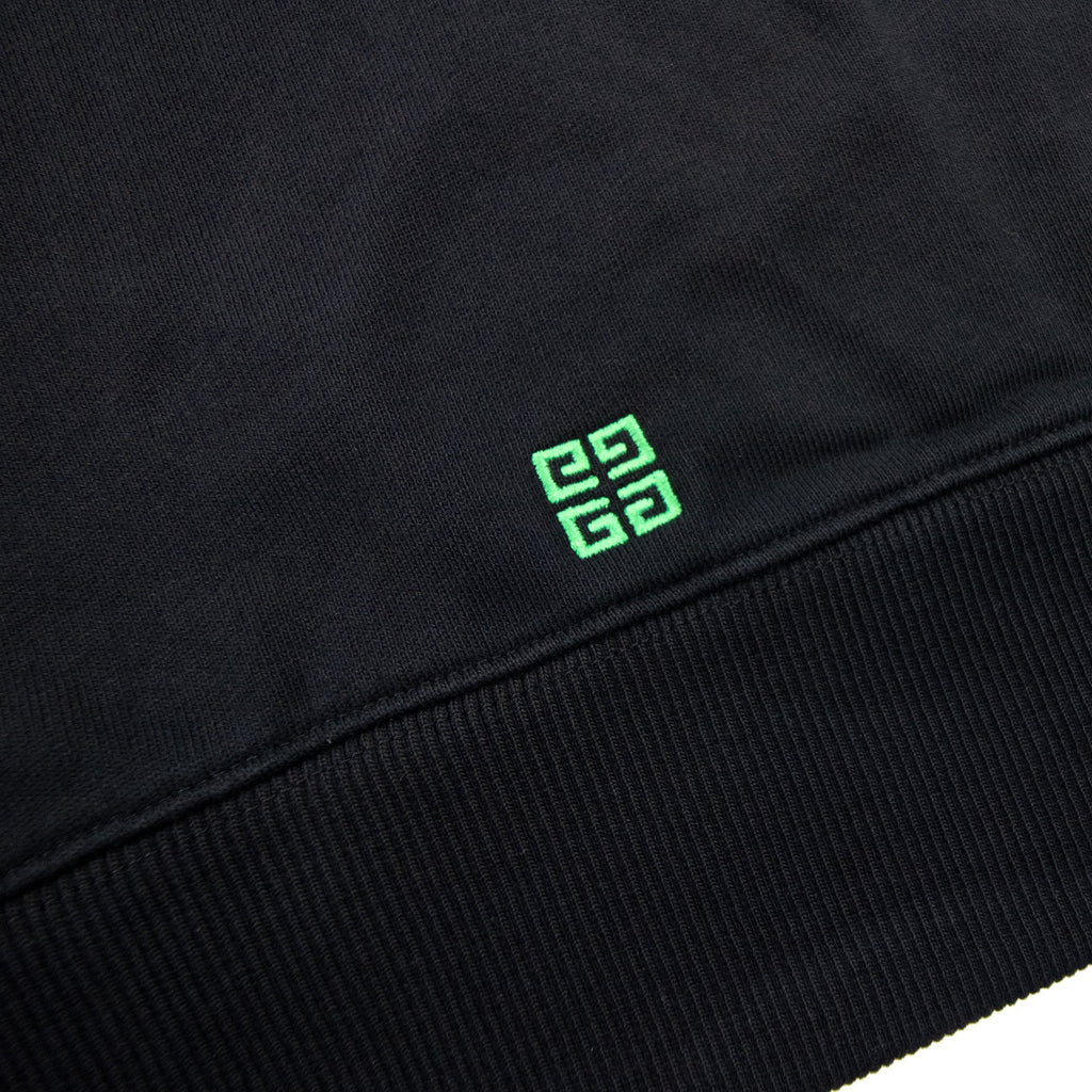 Givenchy Embroidered Multi Colour Sweat Black