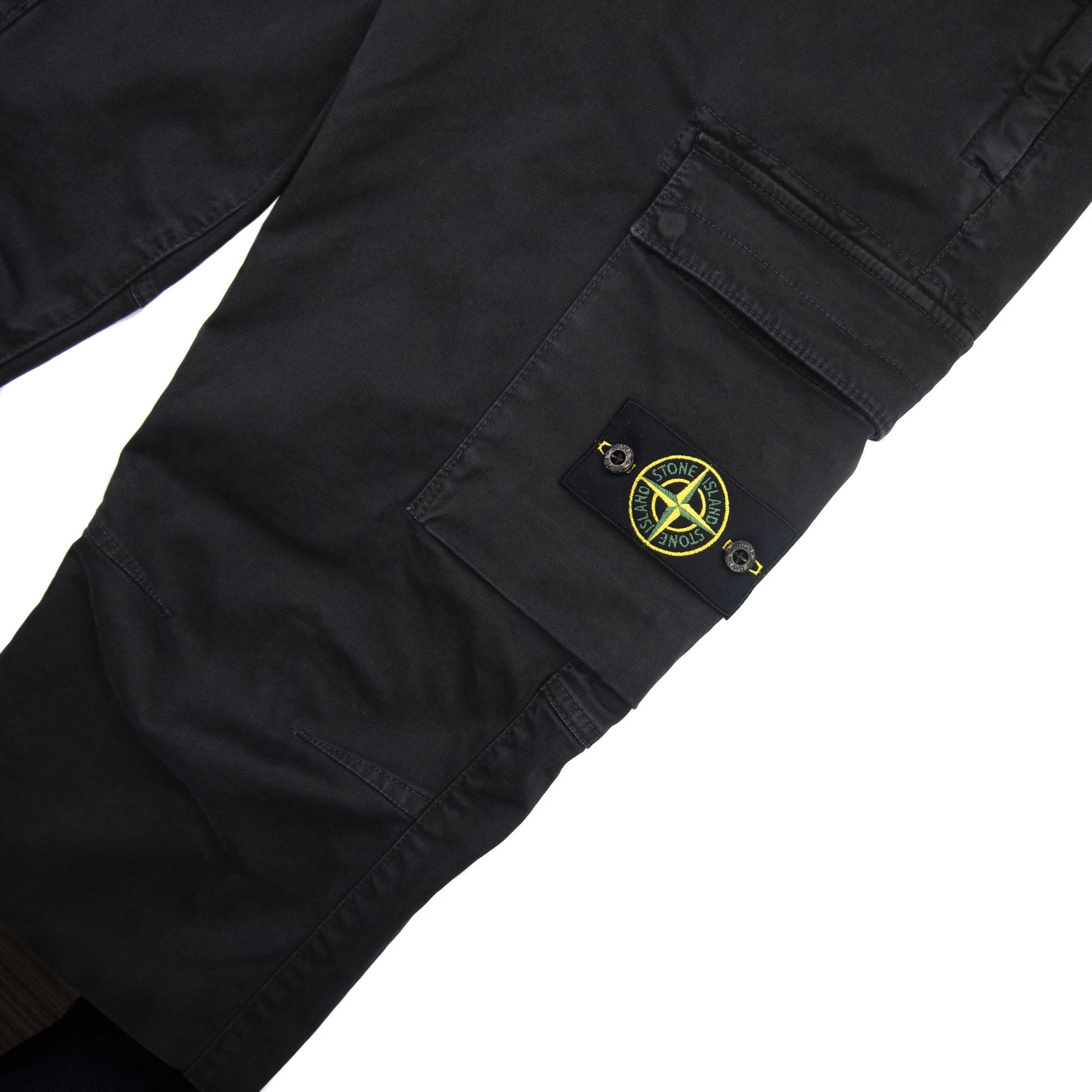 Stone Island 313l1 T.co+old Cargo Trousers Black V0029