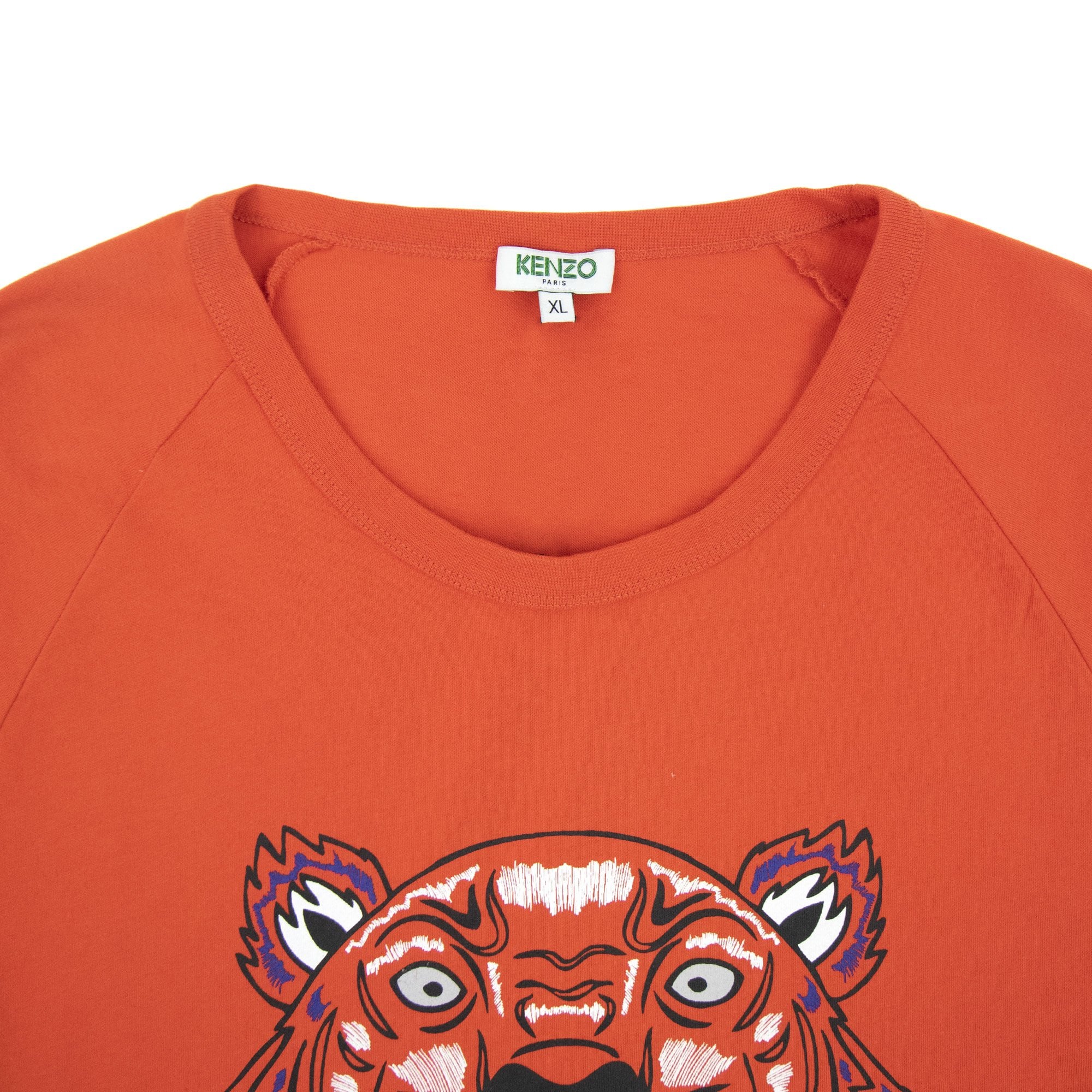Kenzo Tiger T Shirt Red