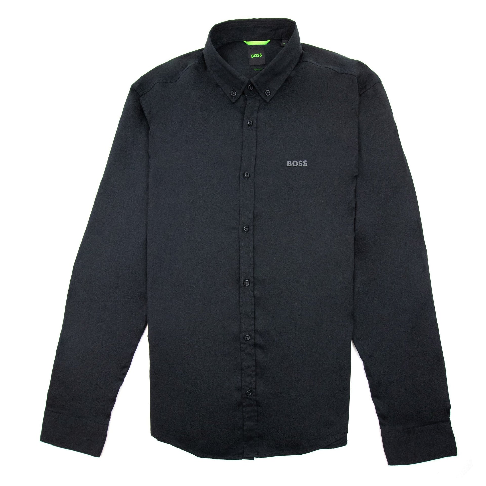 hugo boss black shirt dress Boss Dibanora Long Sleeve Midi Dress in Black at Nordstrom Rack, Size 6