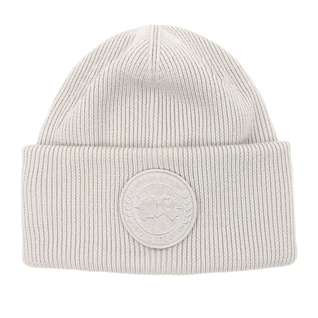 Canada Goose Arctic Dics Rib Garment Dyed Beanie Limestone 432