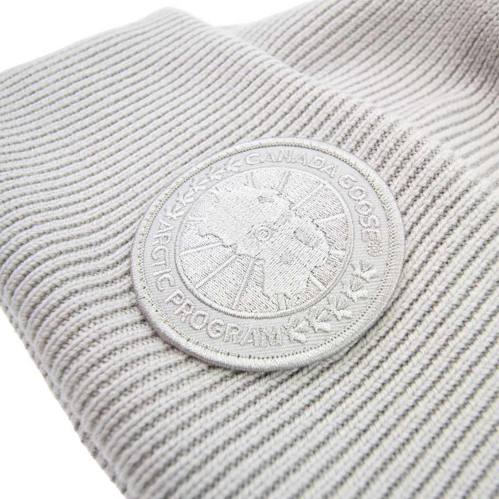 Canada Goose Arctic Dics Rib Garment Dyed Beanie Limestone 432