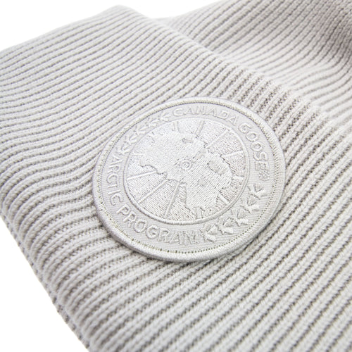 Canada Goose Arctic Dics Rib Garment Dyed Beanie Limestone 432