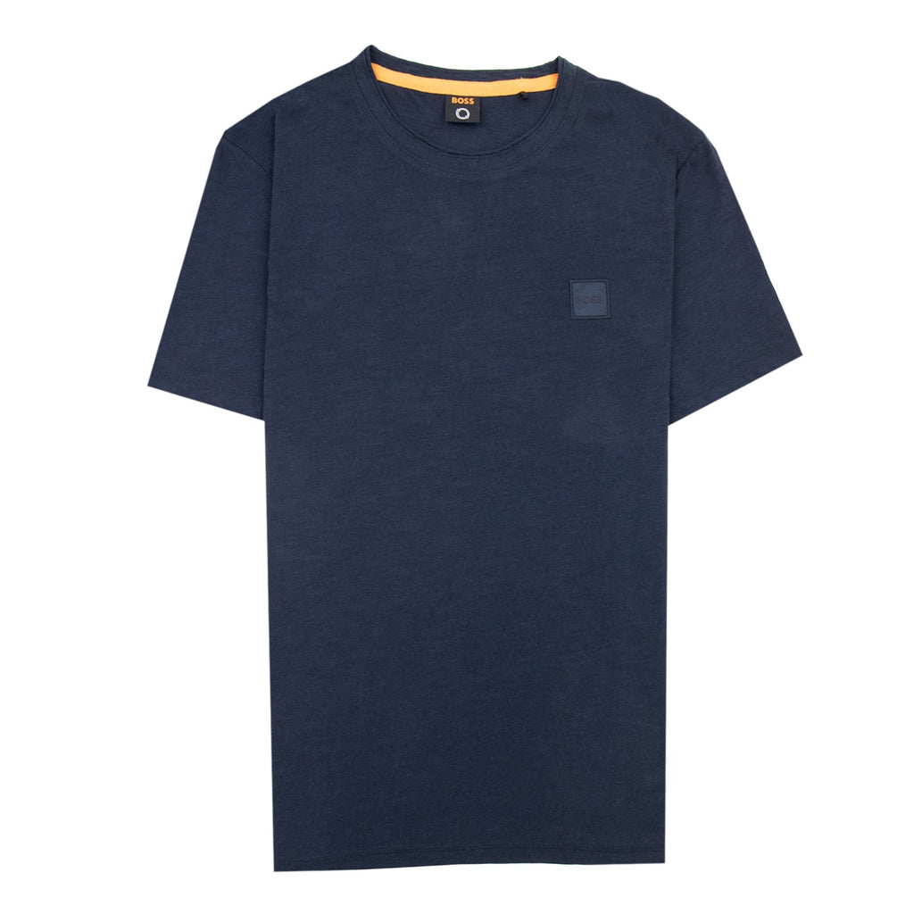 Hugo Boss Tegood Logo T Shirt Navy 404