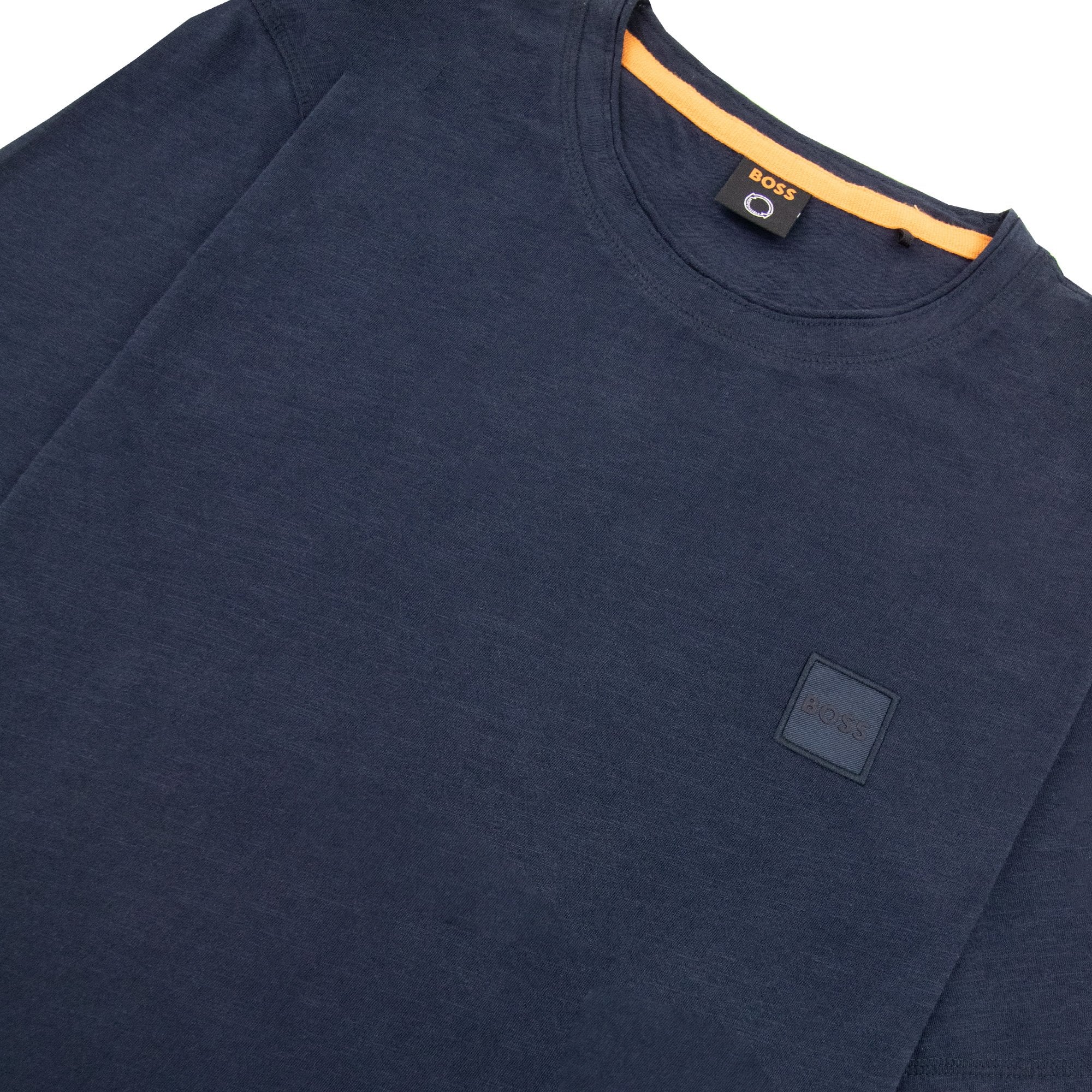 Hugo Boss Tegood Logo T Shirt Navy 404