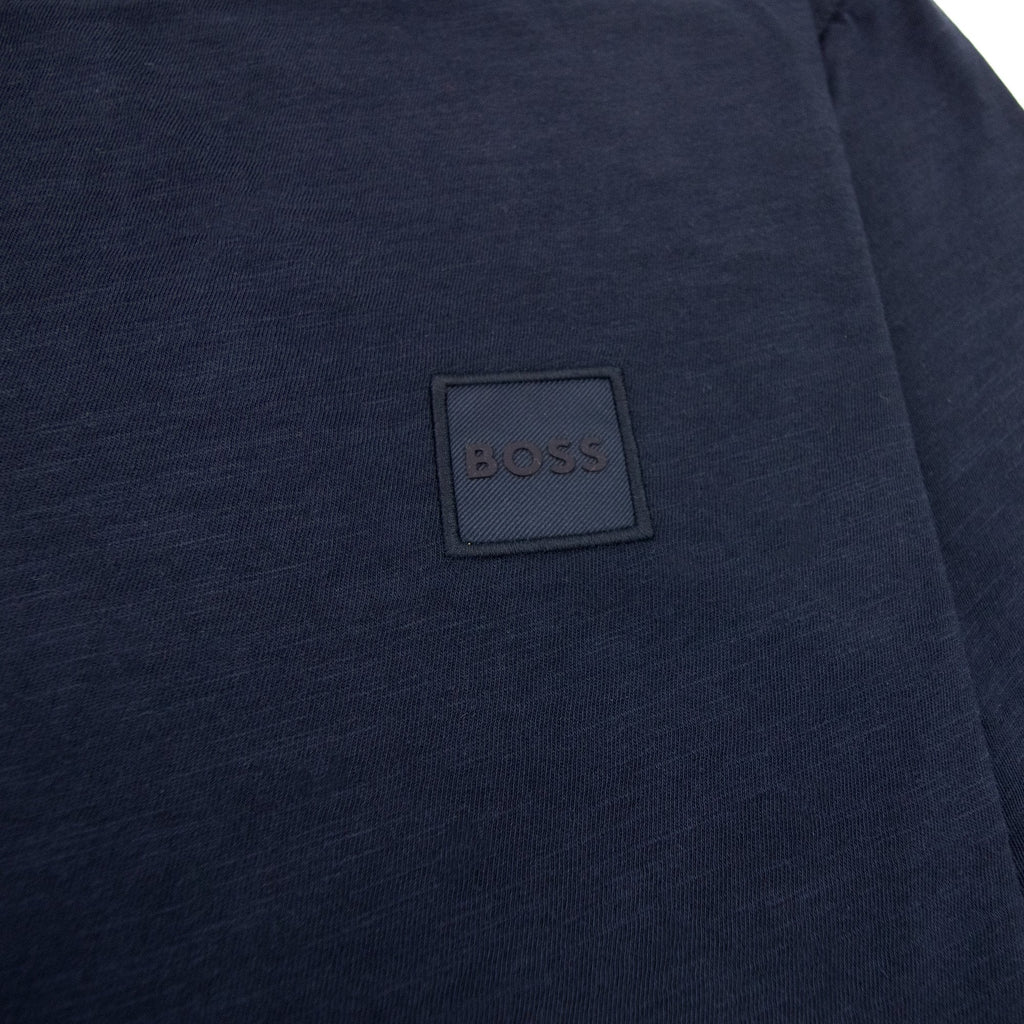 Hugo Boss Tegood Logo T Shirt Navy 404