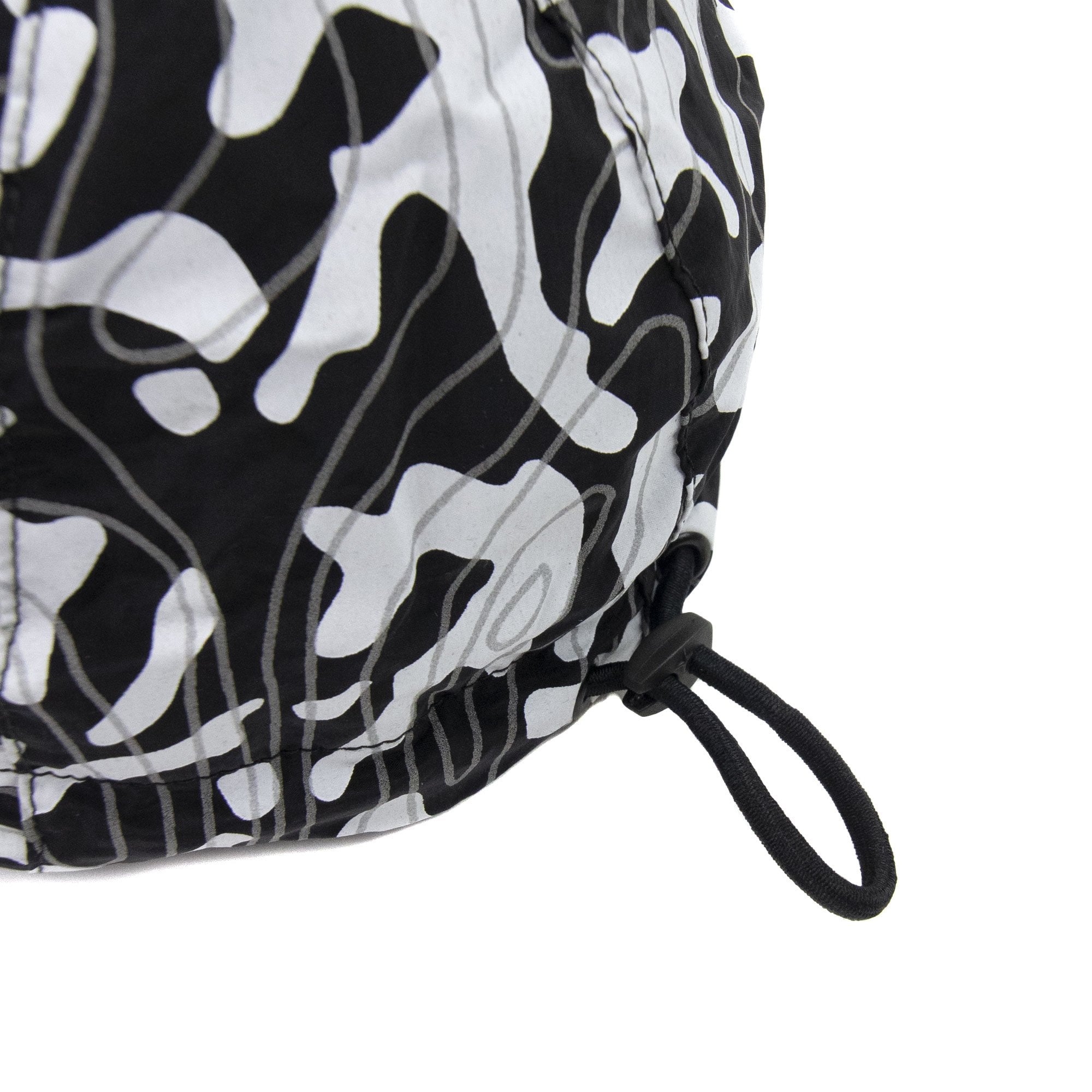 Stone Island Junior 90164 Nylon Metal Camo Print Cap Black V0029