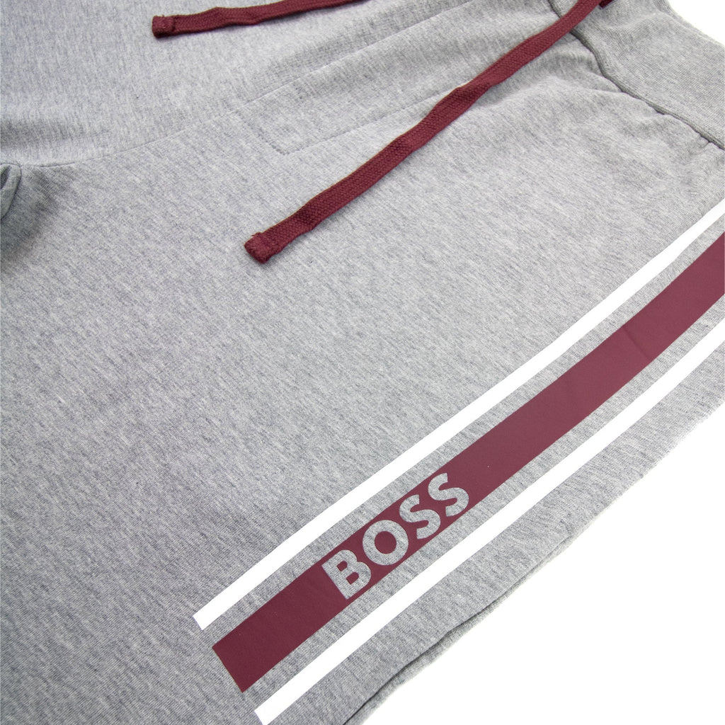 Hugo Boss Authentic Side Stripe Logo Pants Grey 033