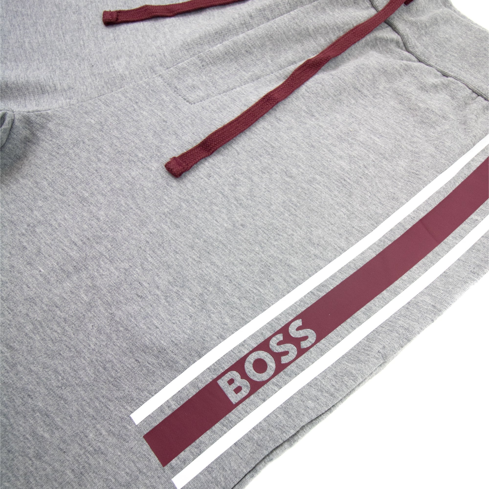 Hugo Boss Authentic Side Stripe Logo Pants Grey 033