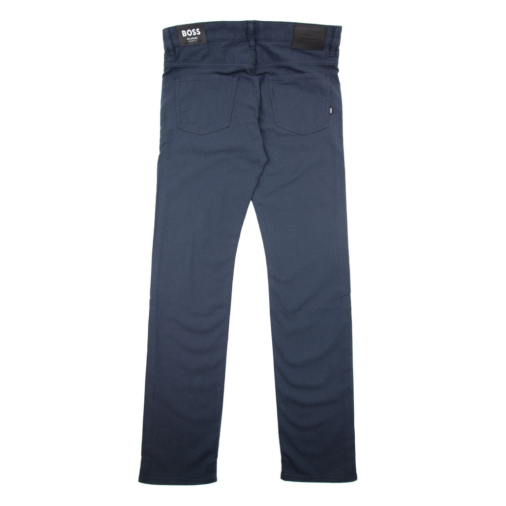 Hugo Boss Delaware3-1-20 Micro Structured Stretch Jean Dark Blue 001
