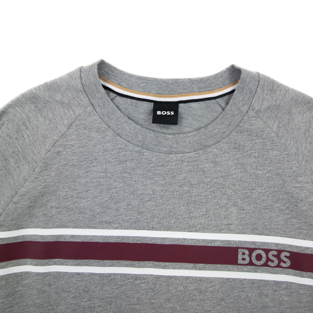 Hugo Boss Authentic Logo Crewneck Sweatshirt Grey 033