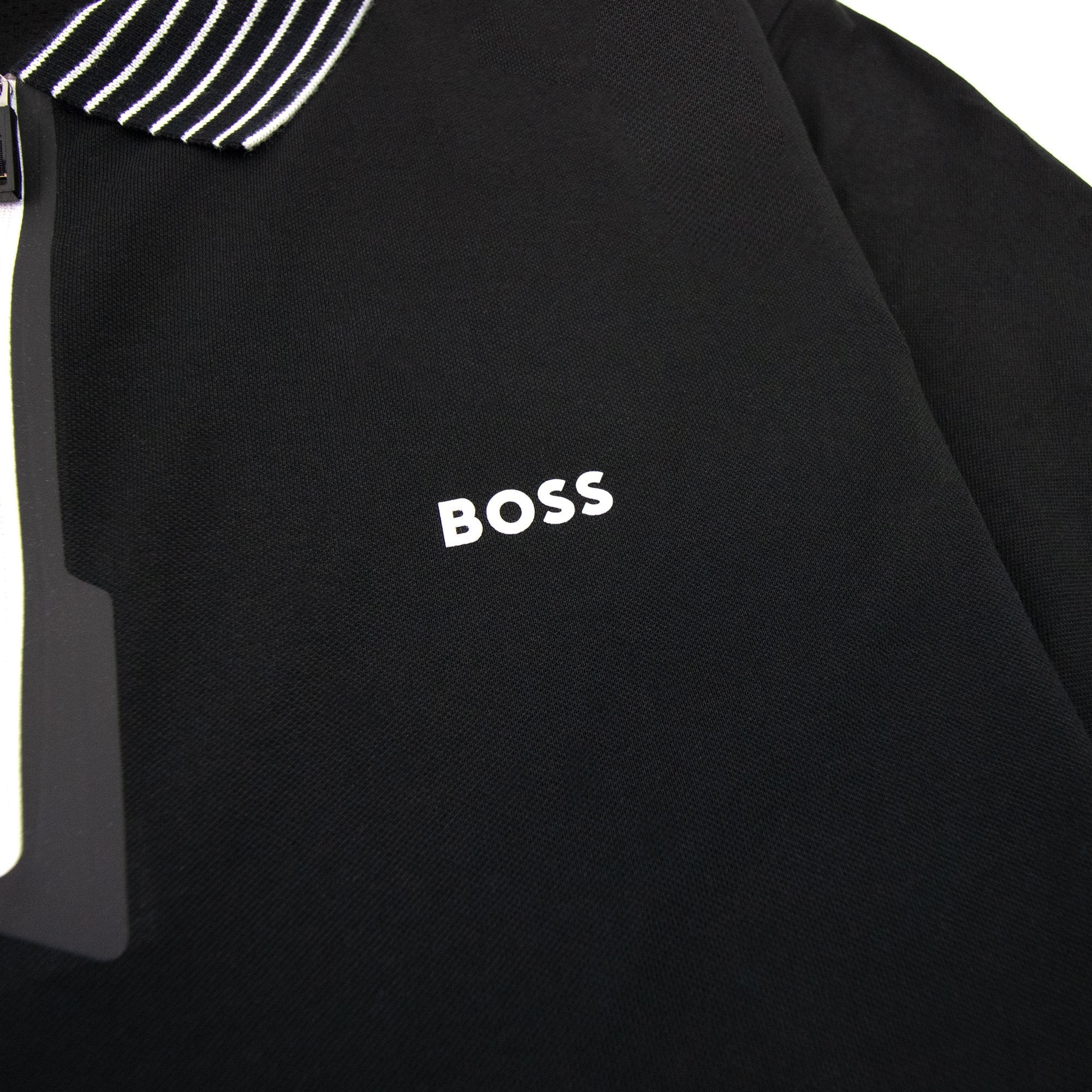 Hugo Boss Philix Slim Fit Strechy Polo Black 001