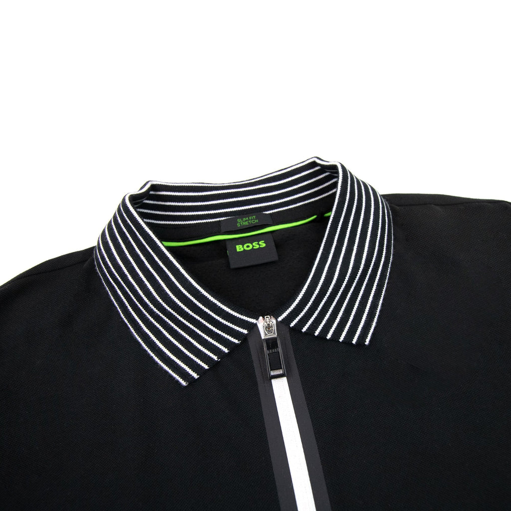 Hugo Boss Philix Slim Fit Strechy Polo Black 001