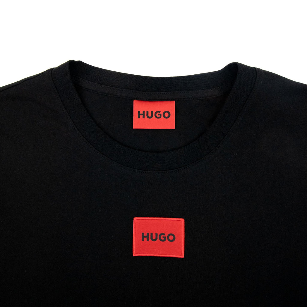 Hugo Diragolino212 Logo T Shirt Black 001