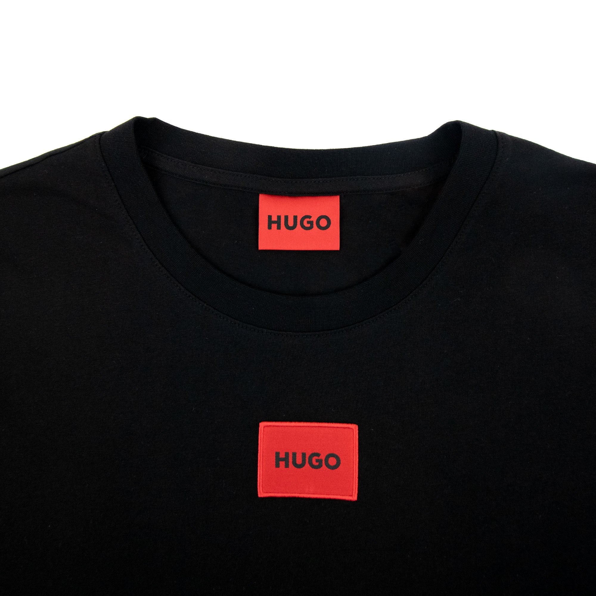 Hugo Diragolino212 Logo T Shirt Black 001