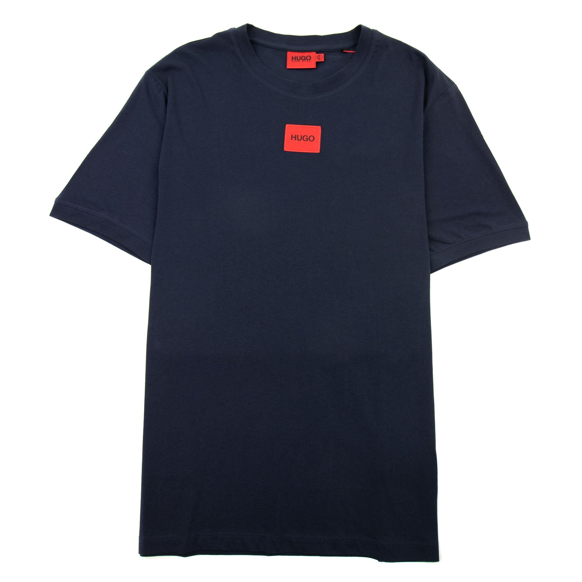 Hugo Diragolino212 Logo T Shirt Dark Blue 405