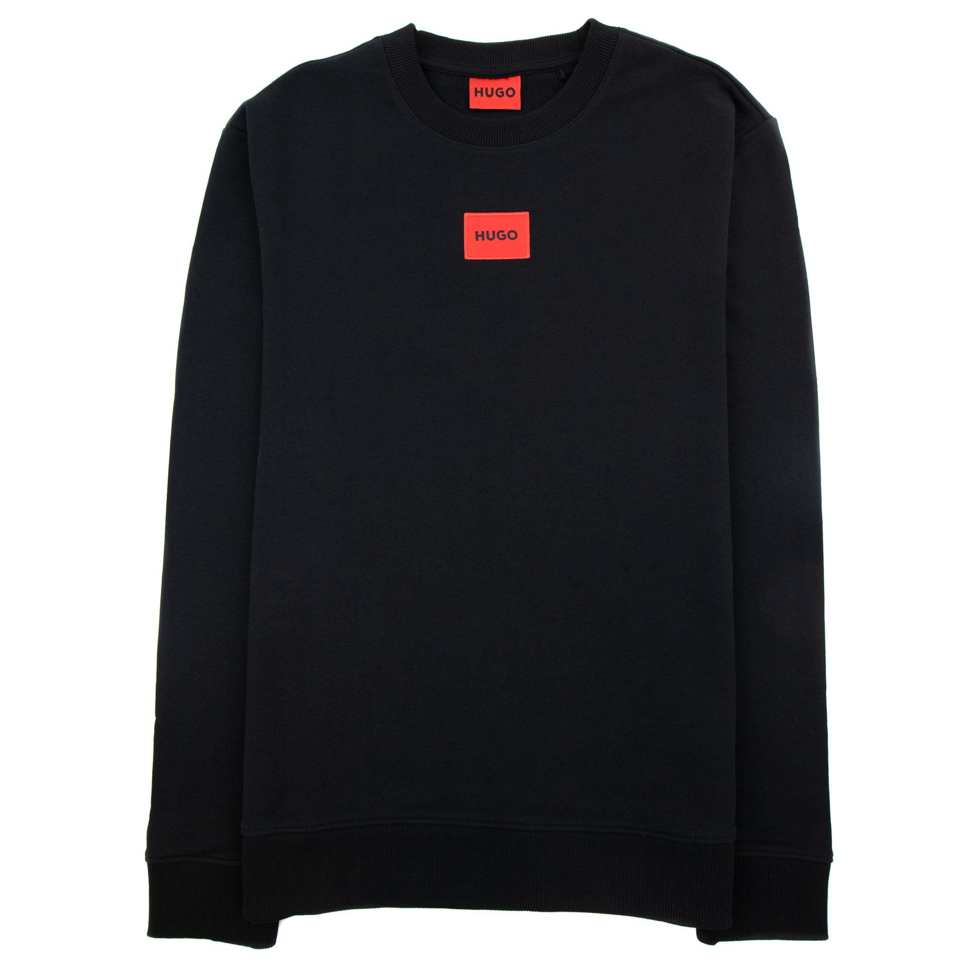 Hugo Diragol212 Patch Logo Sweatshirt Black 001