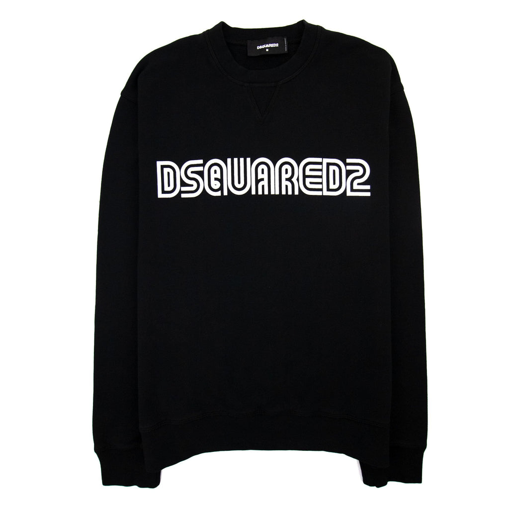 Dsquared2 Outline Cool Crewneck Sweatshirt Black 900