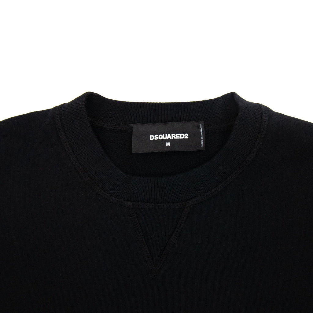 Dsquared2 Outline Cool Crewneck Sweatshirt Black 900
