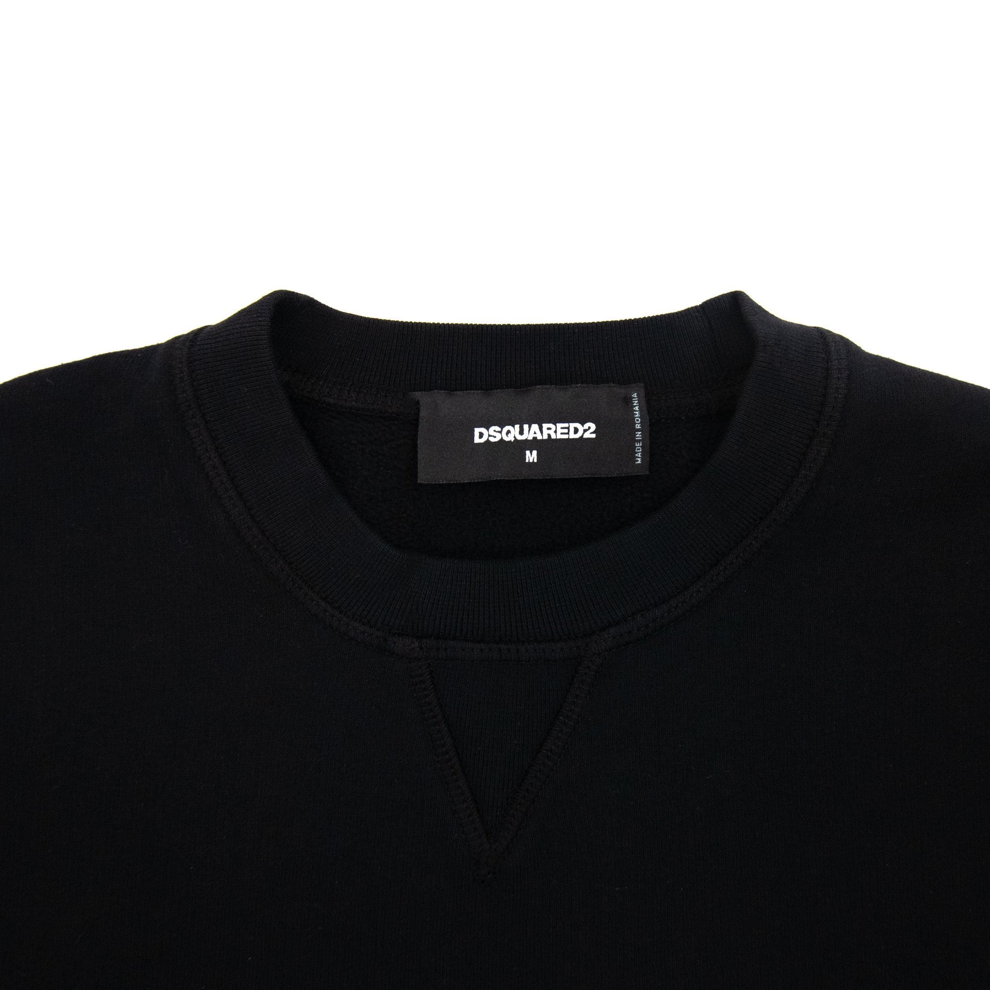 Dsquared2 Outline Cool Crewneck Sweatshirt Black 900